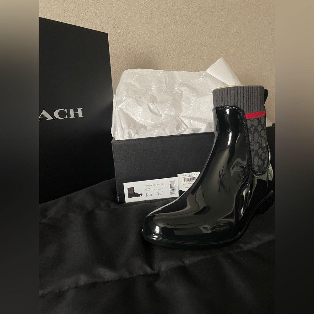 Coach Rain Boots